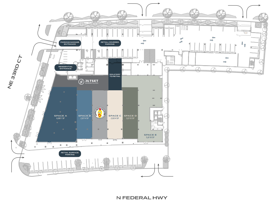Parklyn Retail Sitemap
