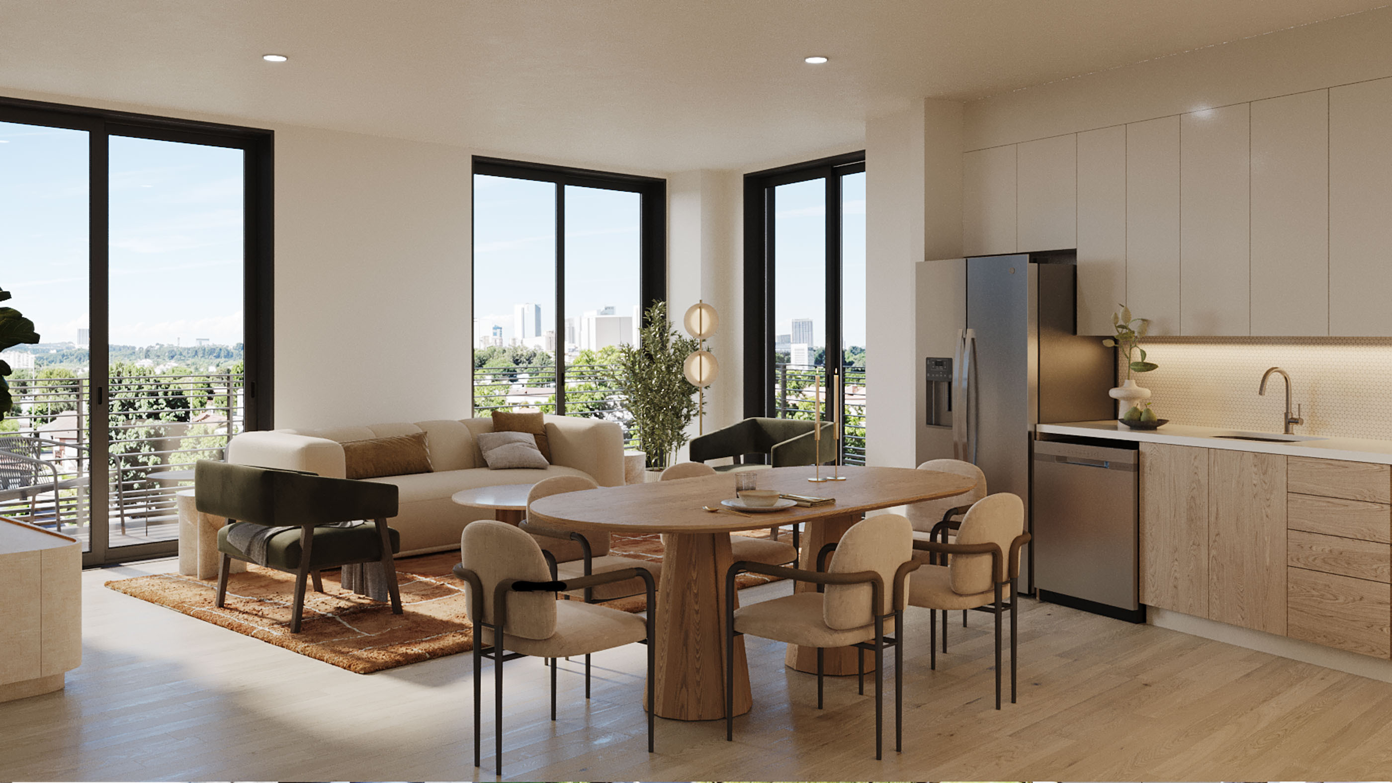 View 6 2 C1 Living D01