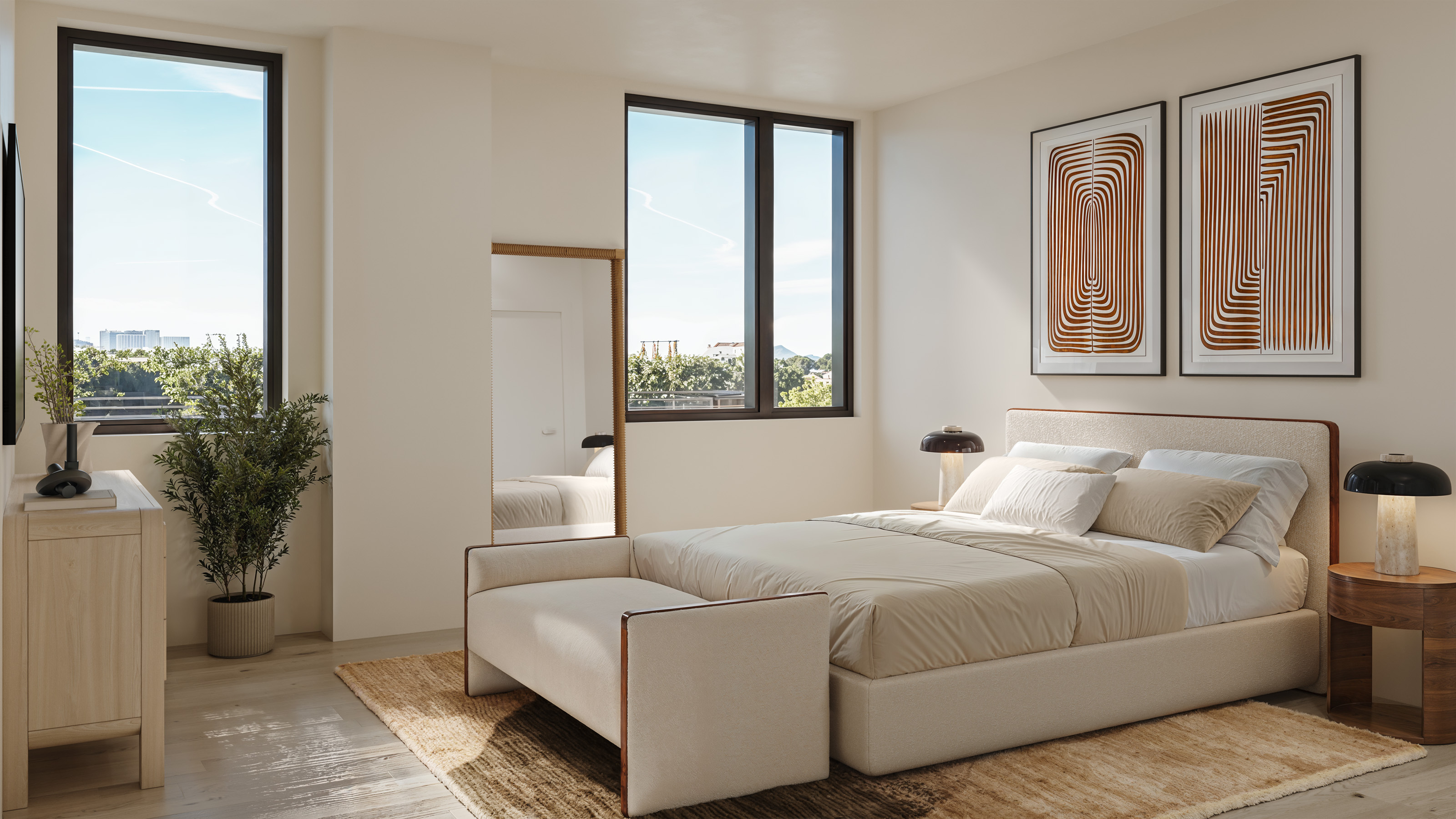 Unit Rendering 2 C2 BEDROOM FINAL 10102025